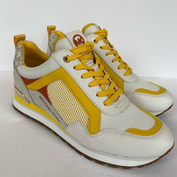 MICHAEL KORS Wilma Trainer Canvas sneaker Size:7.5 - Picture 5 of 12